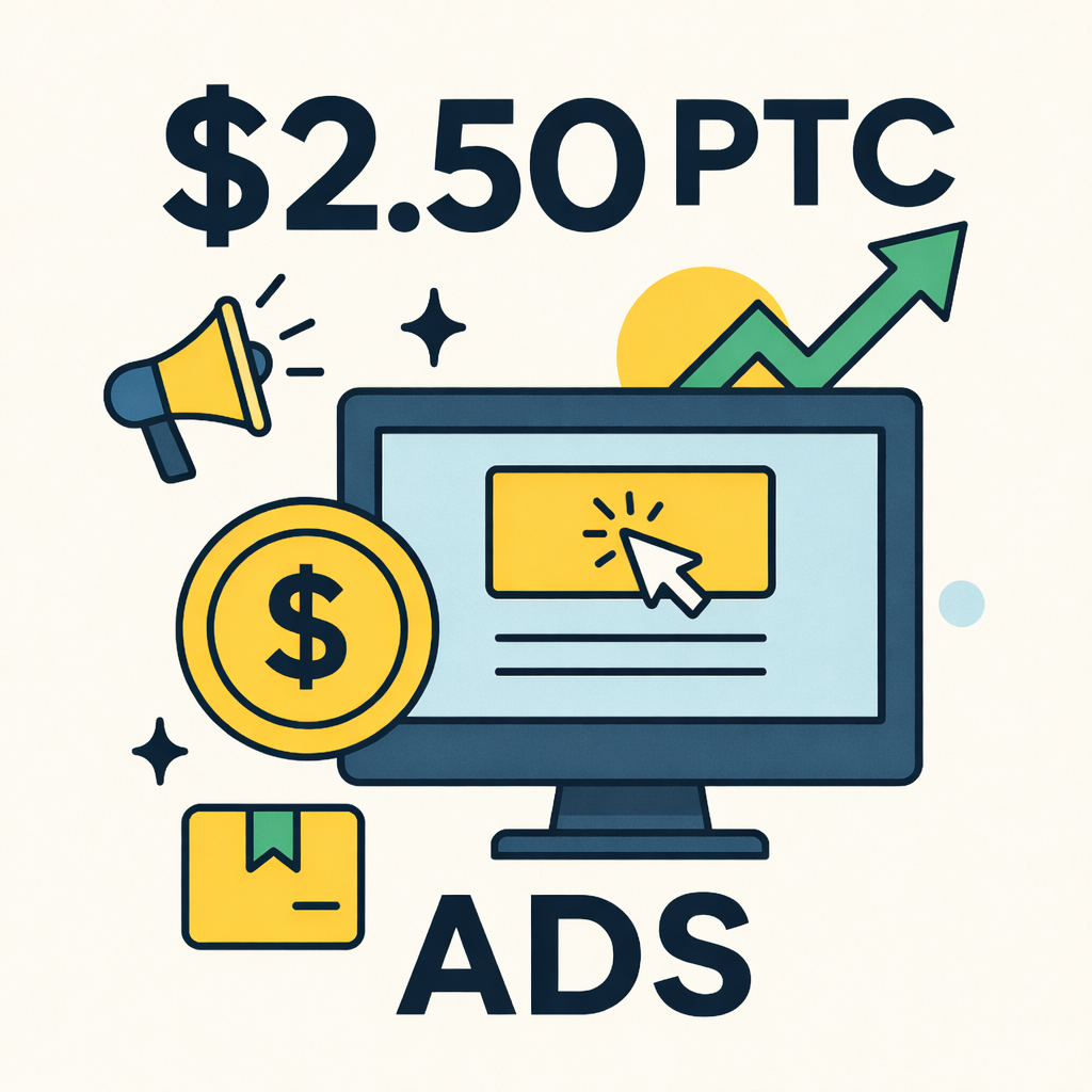 $2.50 PTC Ads